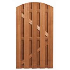 Tuindeur bangkirai verticaal toog 180 x 100 cm 104013 Tuindeur bangkirai verticaal toog 180 x 100 cm 104013