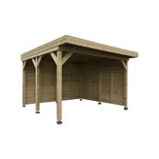 Vuren overkapping geïmpregneerd 300 x 300 cm 133554 Vuren overkapping geïmpregneerd 300 x 300 cm 133554