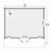 Blokhut Gustav 500 x 380 + 120 cm