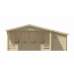 Blokhut Liverpool 540 + 154 x 540 + 223 cm onbehandeld