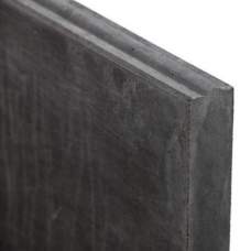 Beton stapeleindplaat glad antraciet alleen groef 3,5 x 24 x 184 cm Beton stapeleindplaat glad antraciet alleen groef 3,5 x 24 x 184 cm