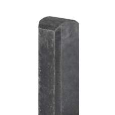 Betonpaal halfronde kop antraciet 10 x 10 x 180 cm
