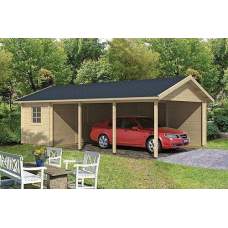 Carport / Berging Ever 219 + 551 x 430 cm