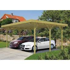 Carport Dubbel 600 x 500 cm