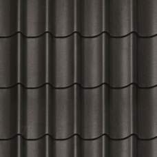 Dakpanprofielplaten mat zwart aluminium verzinkt metaal