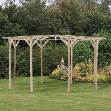 Cirkelpergola 245 x Ø 400 cm Cirkelpergola 245 x Ø 400 cm