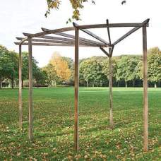 Hoekpergola Ø 1/4 x 300 cm Hoekpergola Ø 1/4 x 300 cm
