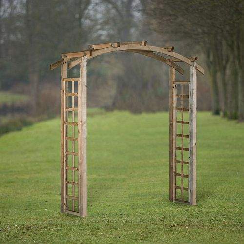 Houten pergola boog 120 x 54 x