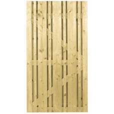 Tuindeur geïmpregneerd deluxe verticaal recht 180 x 100 cm 103315 Tuindeur geïmpregneerd deluxe verticaal recht 180 x 100 cm 103315