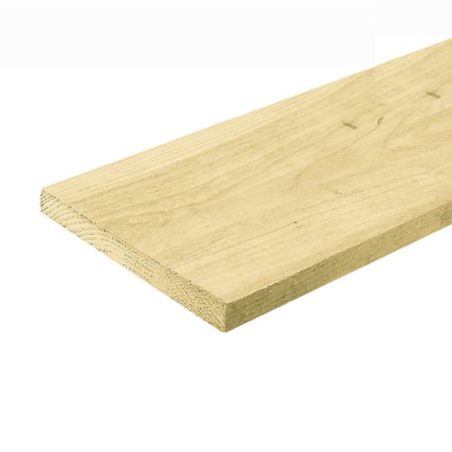 lastig Disciplinair kooi Tuinplank vuren geïmpregneerd bezaagd 2,2 x 20 cm