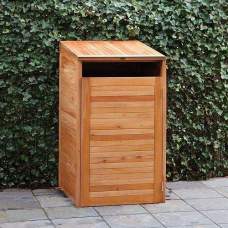 Containerberging enkel hardhout 75 x 75 x 135 cm