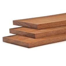 Timmerhout hardhout bezaagd 2 x 10 x 300 cm