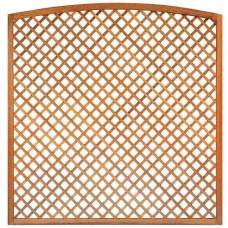 Trellis diagonaal met tooglijst hardhout 180 x 180 cm Trellis diagonaal met tooglijst hardhout 180 x 180 cm