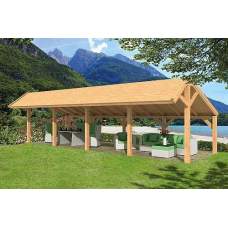 Lariks / Douglas overkapping Dwingeloo type 13 980 x 410 x 325 cm Lariks / Douglas overkapping Dwingeloo type 13 980 x 410 x 325 cm