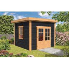 Lariks / Douglas DHZ plat dak Bathmen 300 x 300 x 262 cm Lariks / Douglas DHZ plat dak Bathmen 300 x 300 x 262 cm