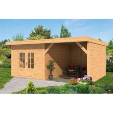 Lariks / Douglas DHZ plat dak Raalte 600 x 410 x 262 cm Lariks / Douglas DHZ plat dak Raalte 600 x 410 x 262 cm