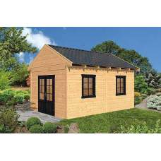 Lariks / Douglas overkapping Leggeloo type 6 500 x 410 x 350 cm Lariks / Douglas overkapping Leggeloo type 6 500 x 410 x 350 cm