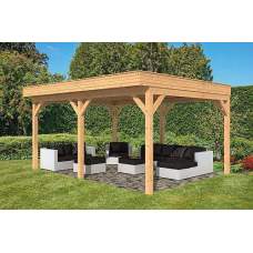 Lariks / Douglas overkapping Tynaarlo type 1 500 x 400 x 260 cm Lariks / Douglas overkapping Tynaarlo type 1 500 x 400 x 260 cm