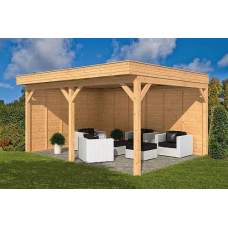Lariks / Douglas overkapping Tynaarlo type 2 500 x 400 x 260 cm Lariks / Douglas overkapping Tynaarlo type 2 500 x 400 x 260 cm