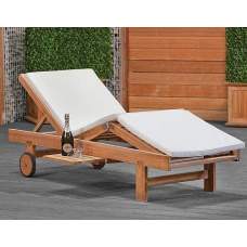 Sunlounger teak Wembley Sunlounger teak Wembley