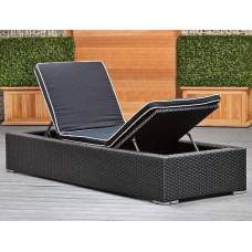 Wicker lounger Falcone zwart Wicker lounger Falcone zwart