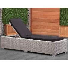Wicker lounger Sassari oud grijs Wicker lounger Sassari oud grijs