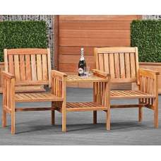 Loveseat hardhout standaard