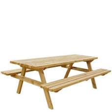 Picknicktafel vuren geïmpregneerd 180 x 160 x 80 cm 1805 Picknicktafel vuren geïmpregneerd 180 x 160 x 80 cm 1805