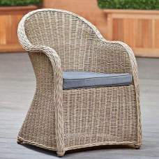 Wicker stoel Saint-Nazaire bruin Wicker stoel Saint-Nazaire bruin