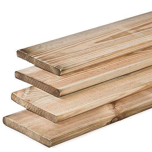 tank perzik handelaar Schuttingplank aanbieding grenen geïmpregneerd 1,6 x 14 x 180 cm