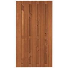 Tuindeur hardhout verticaal 180 x 100 cm 132956
