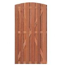 Tuindeur Groningen hardhout 180 x 100 cm toog Tuindeur Groningen hardhout 180 x 100 cm toog