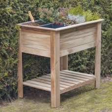 Moestuintafel geïmpregneerd grenen 85 x 60 x 82 cm