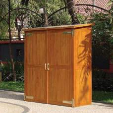 Tuinkast Montevideo hardhout 145 x 65 x 185 cm Tuinkast Montevideo hardhout 145 x 65 x 185 cm