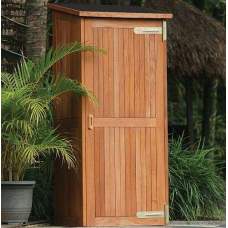 Tuinkast Santiago hardhout 80 x 65 x 185 cm Tuinkast Santiago hardhout 80 x 65 x 185 cm