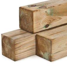 Tuinpaal geïmpregneerd grenen 12 x 12 cm