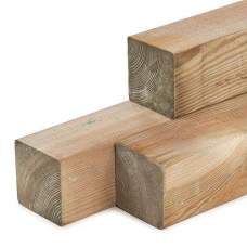 Tuinpaal geïmpregneerd grenen 6,8 x 6,8 x 270 cm