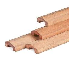 Afdeklat hardhout piramide 3-planks 180 cm