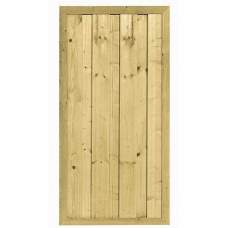 Tuinscherm geïmpregneerd dicht in kader 180 x 90 cm 103273
