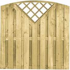 Tuinscherm geïmpregneerd verticaal 180 x 180 cm 103305 Tuinscherm geïmpregneerd verticaal 180 x 180 cm 103305