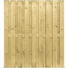 Tuinscherm geïmpregneerd verticaal 200 x 180 cm 103285