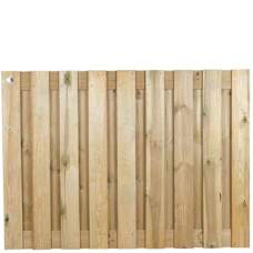 Tuinscherm geïmpregneerd grenen 19 planks 130 x 180 cm 103434