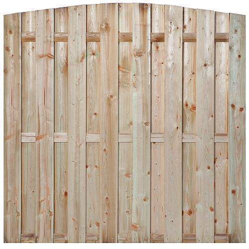 Tuinscherm grenen aanbieding 14 mm 180 x 180 cm toog