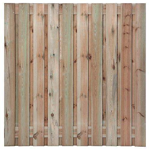 Onbevredigend Maand aansporing Tuinscherm aanbieding 21-planks 180 x 180 cm recht