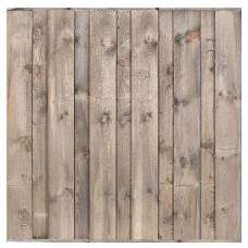 Tuinscherm Jack zilvergrijs 180 x 180 cm recht Tuinscherm Jack zilvergrijs 180 x 180 cm recht