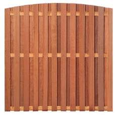 Tuinscherm Groningen hardhout 180 x 180 cm toog Tuinscherm Groningen hardhout 180 x 180 cm toog