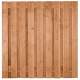 Tuinscherm aanbieding douglas 19-planks 180 x 180 cm