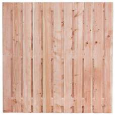 Tuinscherm Harz lariks 180 x 180 cm recht showmodel Tuinscherm Harz lariks 180 x 180 cm recht showmodel