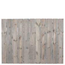 Tuinscherm Gent zilvergrijs 130 x 180 cm recht Tuinscherm Gent zilvergrijs 130 x 180 cm recht