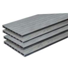 Composiet vlonderdeel extra breed 2,1 x 25 x 400 cm oud grijs Composiet vlonderdeel extra breed 2,1 x 25 x 400 cm oud grijs